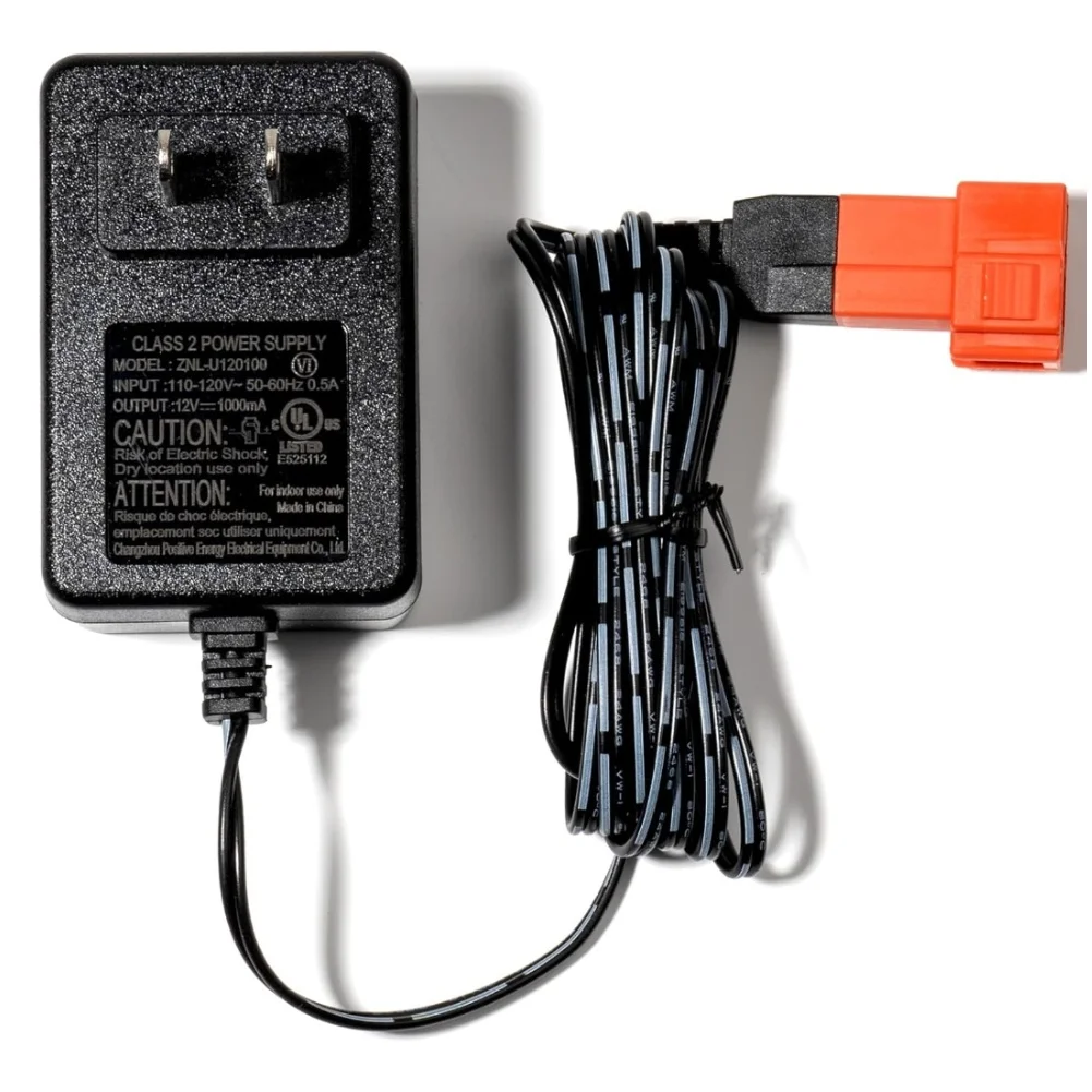 Carregador de bateria de brinquedo para passeio de 6V/12V projetado para fornecer carregamento rápido e confiável para uma variedade de brinquedos para passeio, peças de reposição