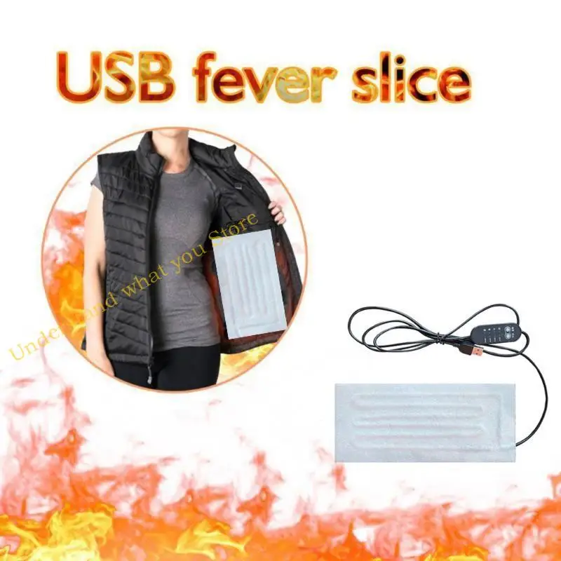 

J60A Heating Pad Hand Warmer 5V USB Heating Film Electric Winter Fever Heat Mat