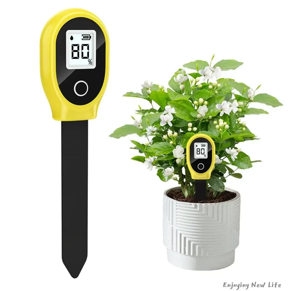 Измеритель влажности почвы, цифровой ЖК-гигрометр, датчик влажности, монитор воды для растений для садовой фермы, комнатных и наружных растений