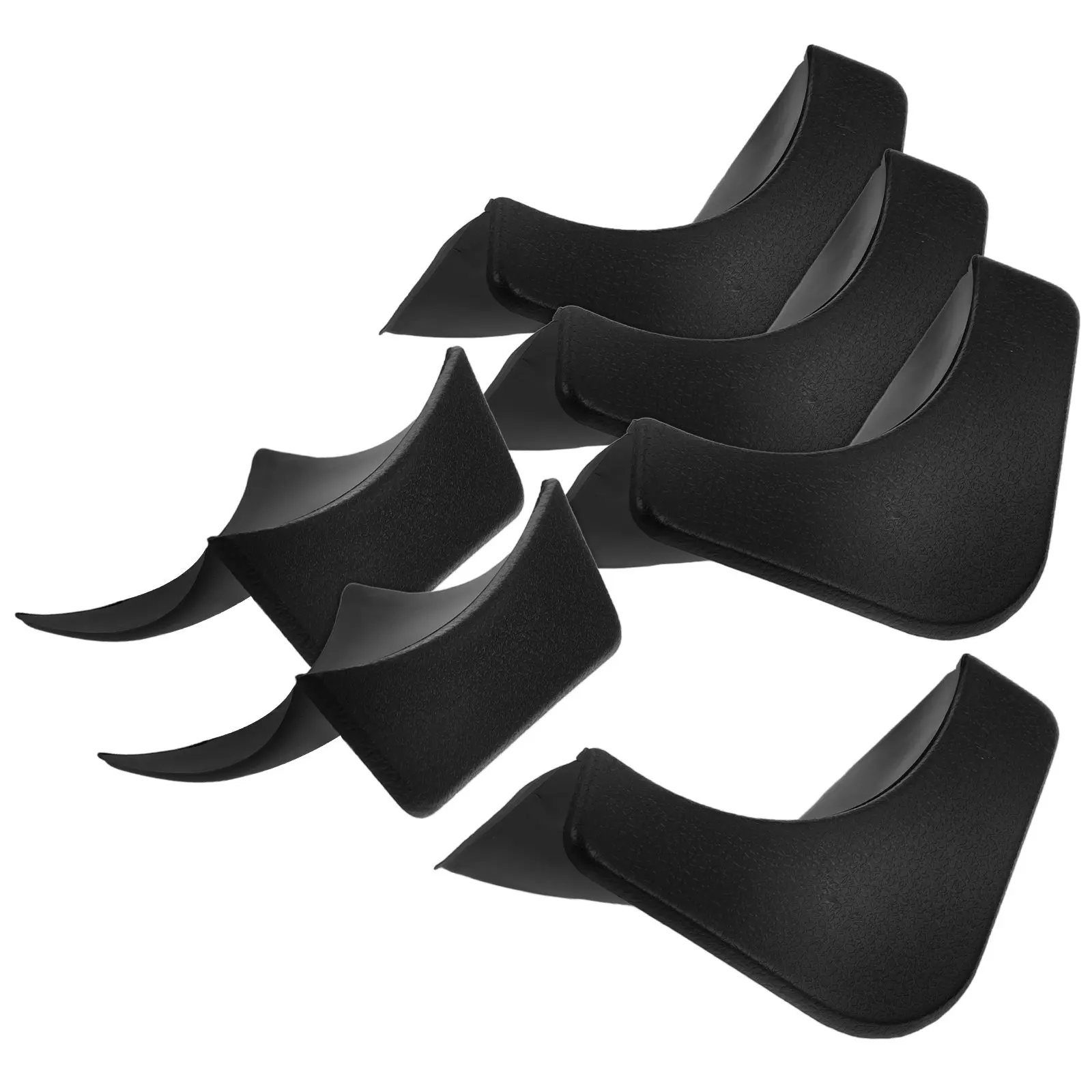 

6Pcs 's Pool Table Corner Protection Set Soft Plastic Table Edge Protectors for Home Billiards Bumper Guard