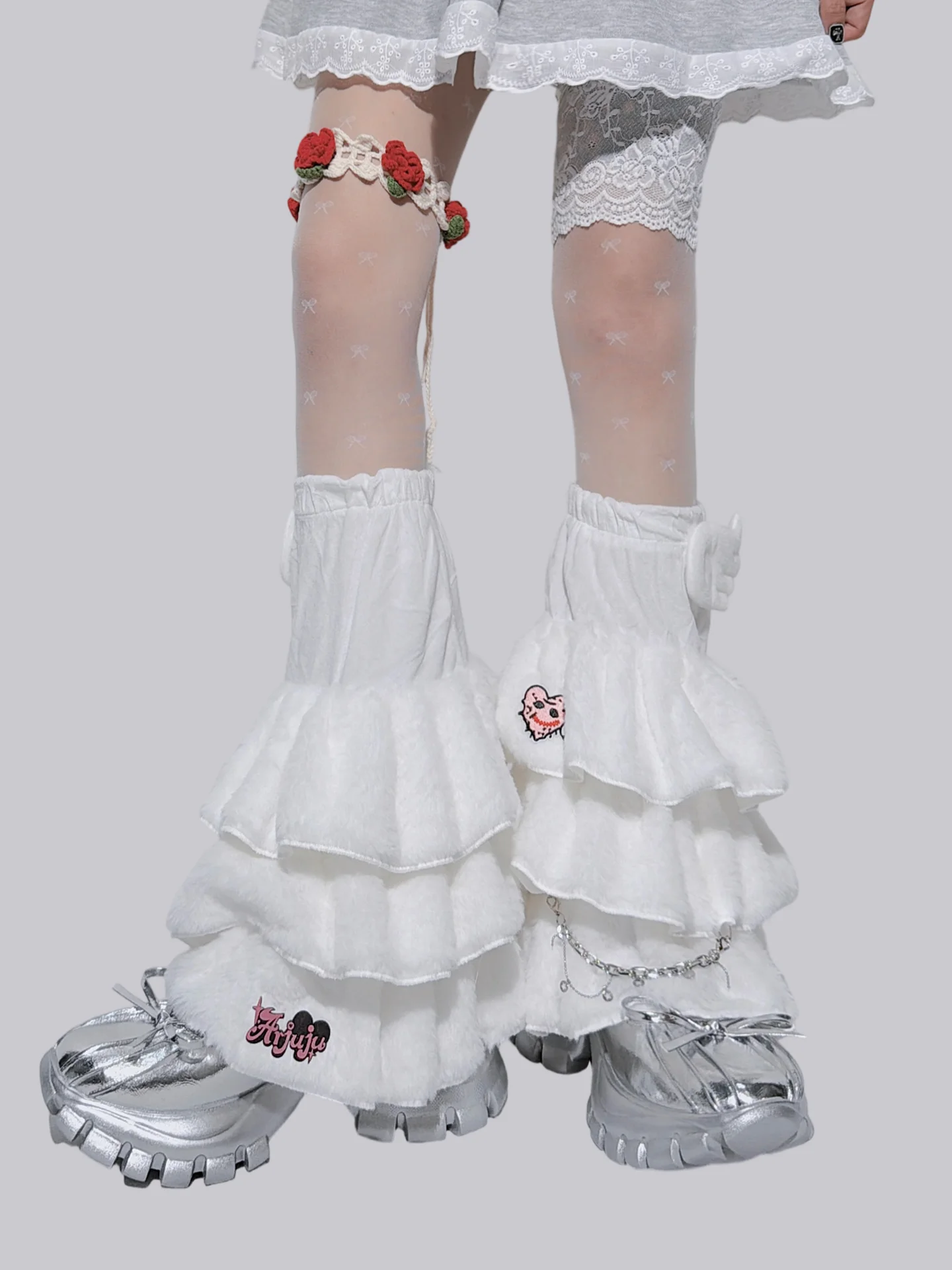 الطبقات الجوارب مع أجنحة فتاة رقيق الجوارب المتخصصة النمط الياباني تدفئة الساق الخريف والشتاء الجوارب الدافئة للنساء