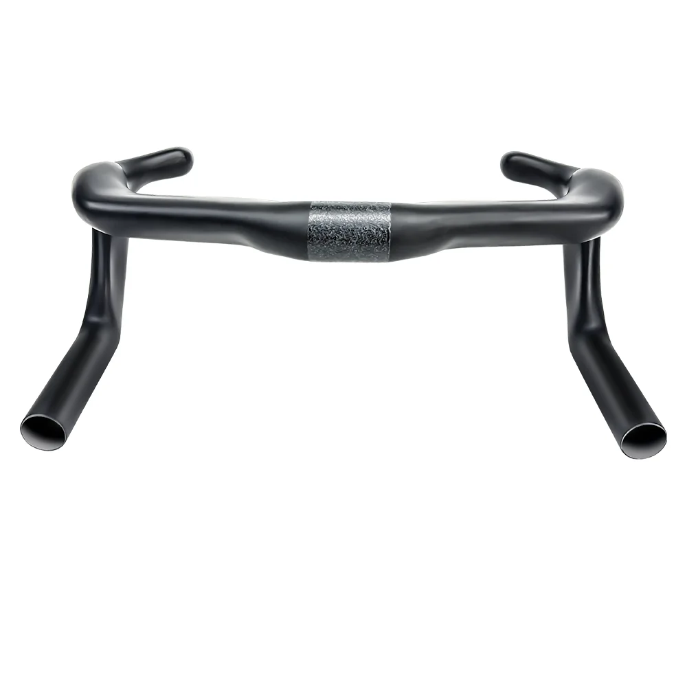 BALUGOE Hochfeste Carbon-Faser TT Fahrrad-Rennlenker, Death Flying Fahrradlenker, Matt 31,8mm Split-Lenker Impact – Detail 8