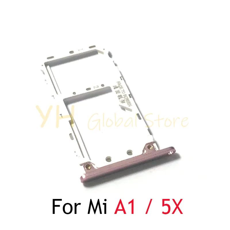 20PCS For Xiaomi Mi A1 5X / A2 6X / A3 CC9E Sim Card Slot Tray Holder Sim Card Repair Parts