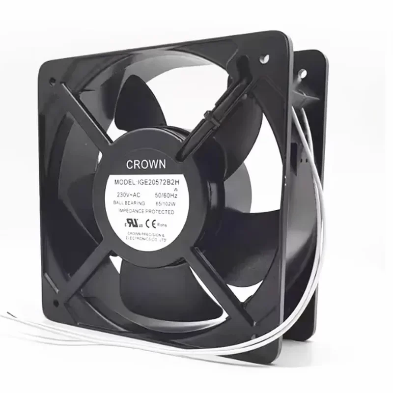 For Original CROWN Inertial Expansion IGE20572B2H 20572 230V Axial Cooling Fan Fan