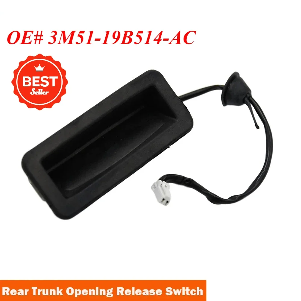 

Rear Trunk Lock Boot Release Switch Tailgate Handle For Ford Focus C-MAX CAP 03-07 CAB 1346324 3M5119B514AC RIOLET CA5 2006-2010