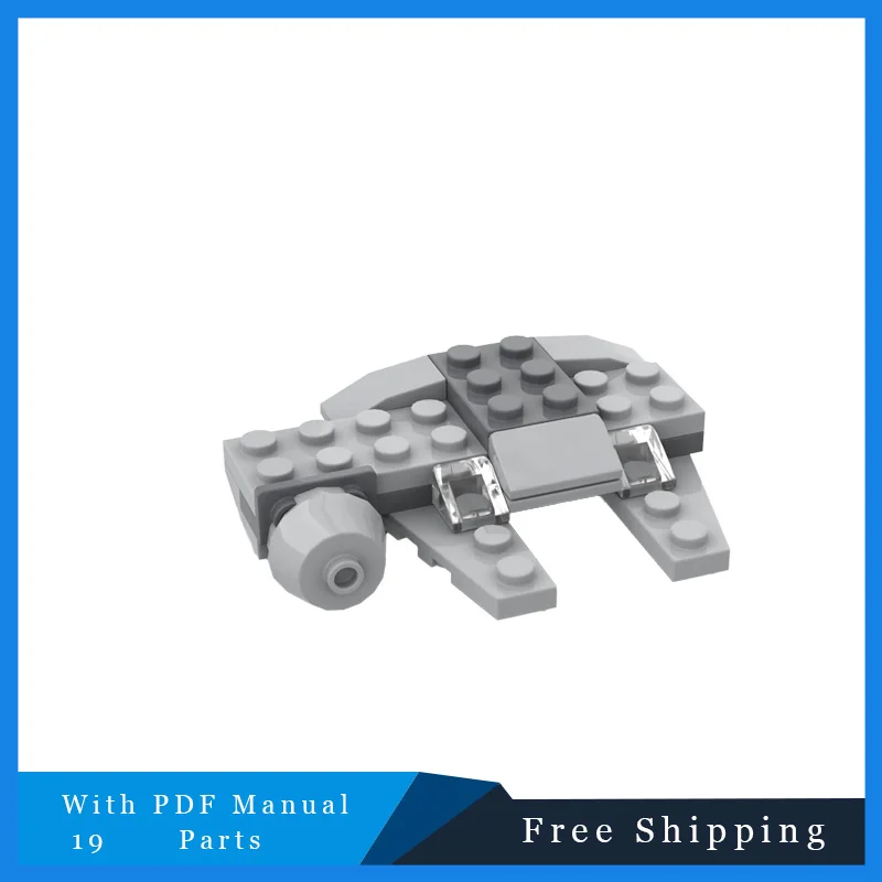 19 أجزاء MOC ستار معركة ستار القتال لتقوم بها بنفسك نموذج اللبنات الطوب التجمع الإبداعي ألعاب تعليمية هدايا عيد الميلاد والكريسماس