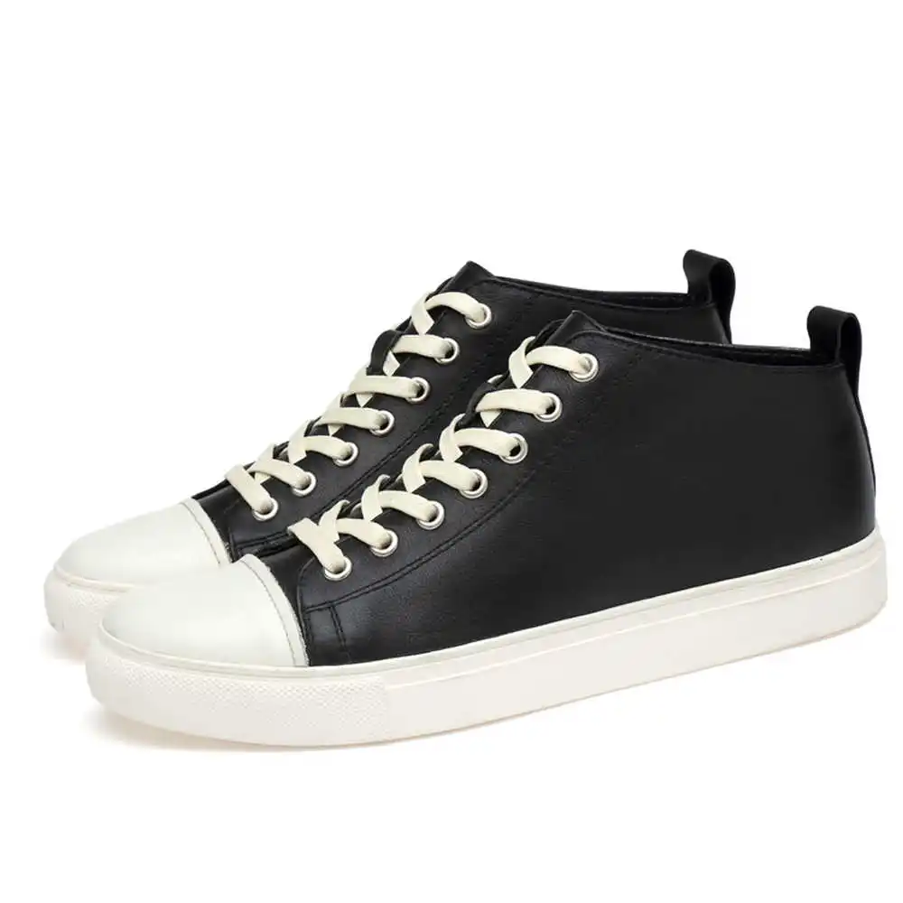 

Мужские классические белые кроссовки-лоферы на шнуровке, спортивные кеды, распродажа