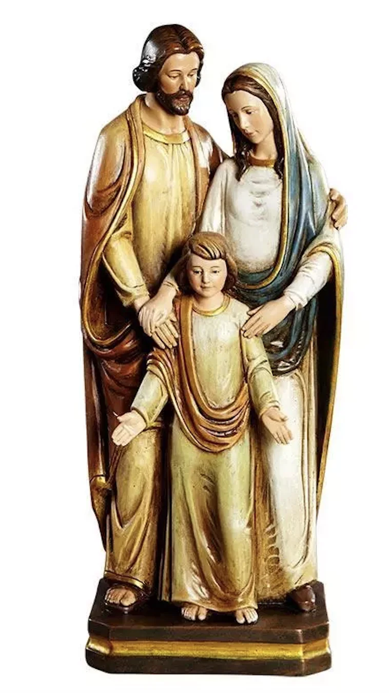 Our Blessed Holy Family Statue 12