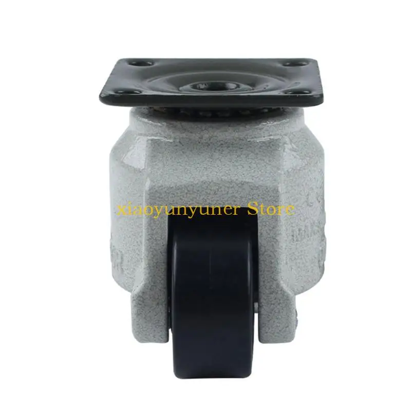 

P9JB Nylon Foot Level Adjustment Equipment Cart Caster 120Kg Load Capacity Furniture Leveling Roller for 3D Printer