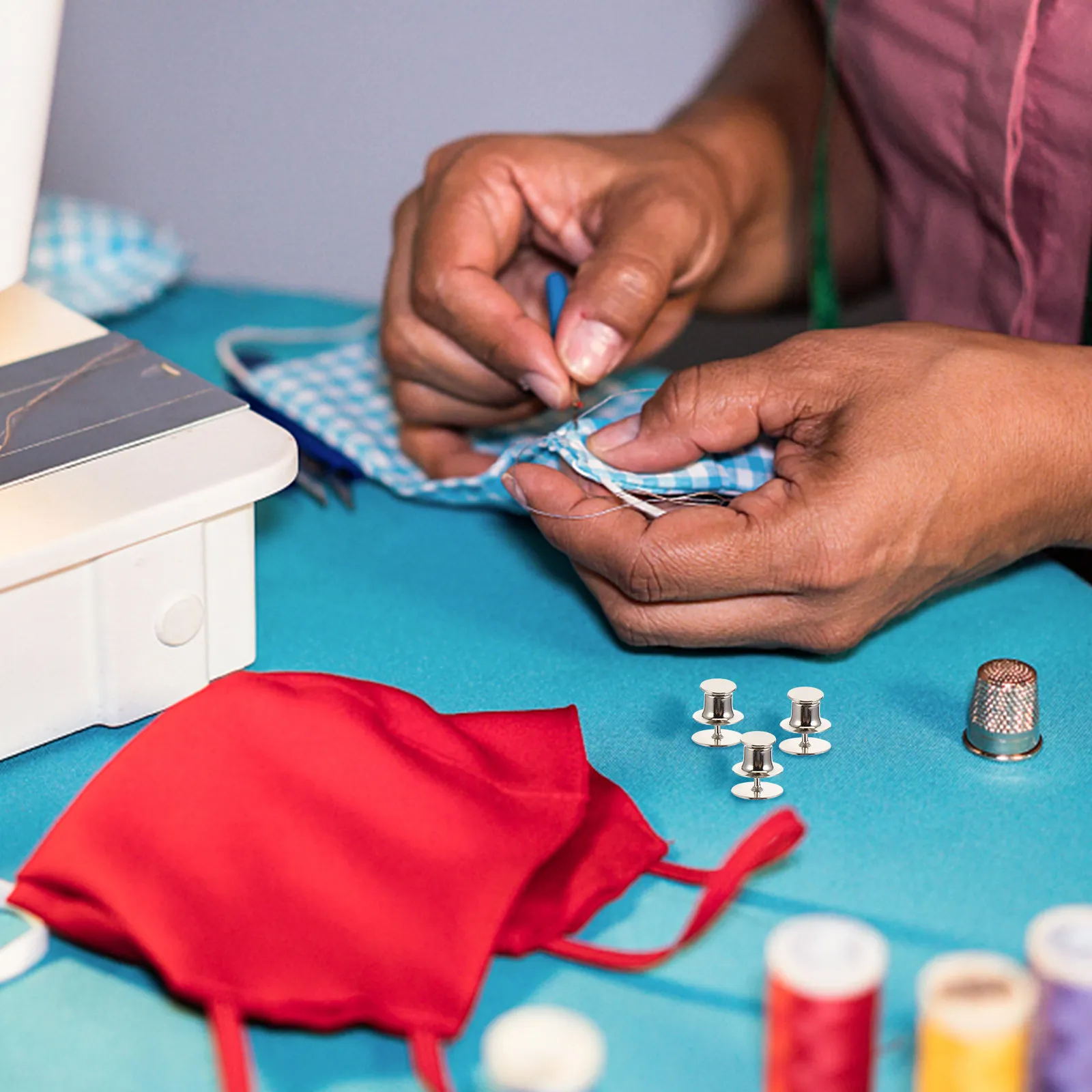 

50 Sets Flat Pin Backs Copper Flat Fastener Tie Tacks Easy Install Remove DIY Crafts Wedding Lapel Pins Clutch Back Strong