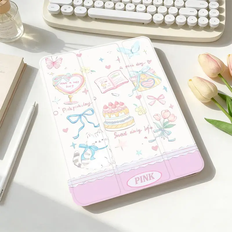 Tri-fold Protective Case For Tab A11 A9 8.7