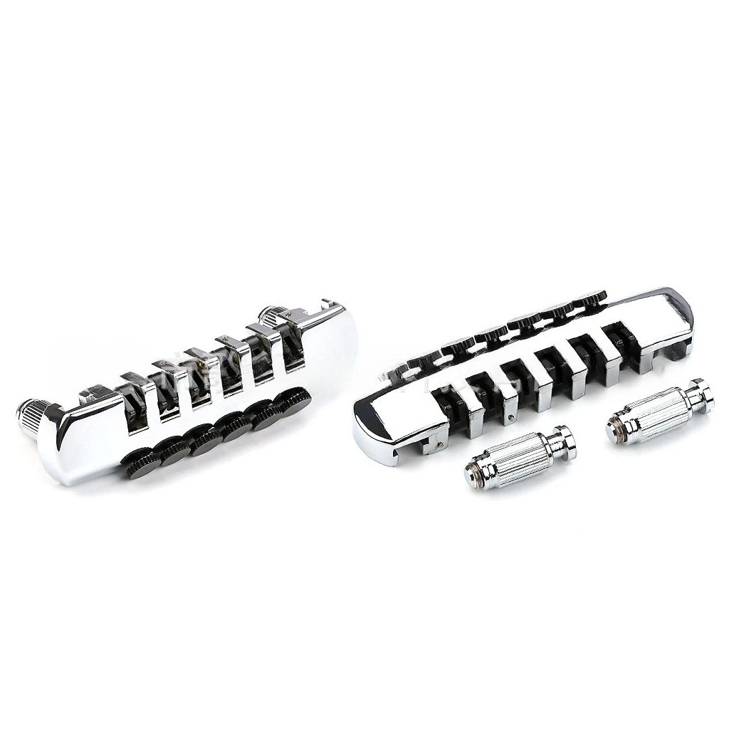 Mejor Oferta: Accesorio para Instrumentos, Tornillos Negros para Puente de Guitarra LP de 6 Cuerdas, para Guitarra Eléctrica LP