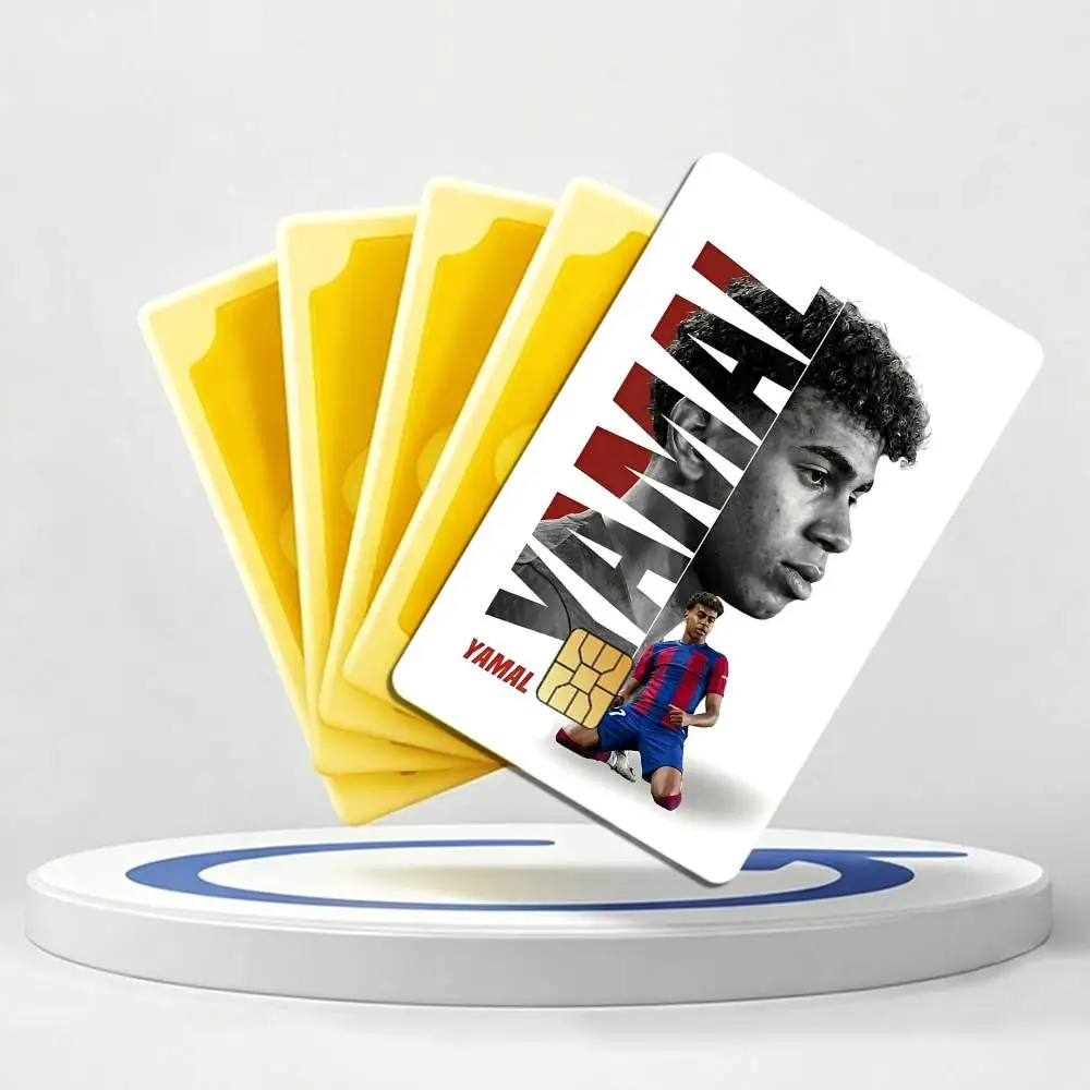 LY 304L-Lamine Yamal Starboy Card Stickers for Bank Access Protective Waterproof Film Cover Sticker Gift