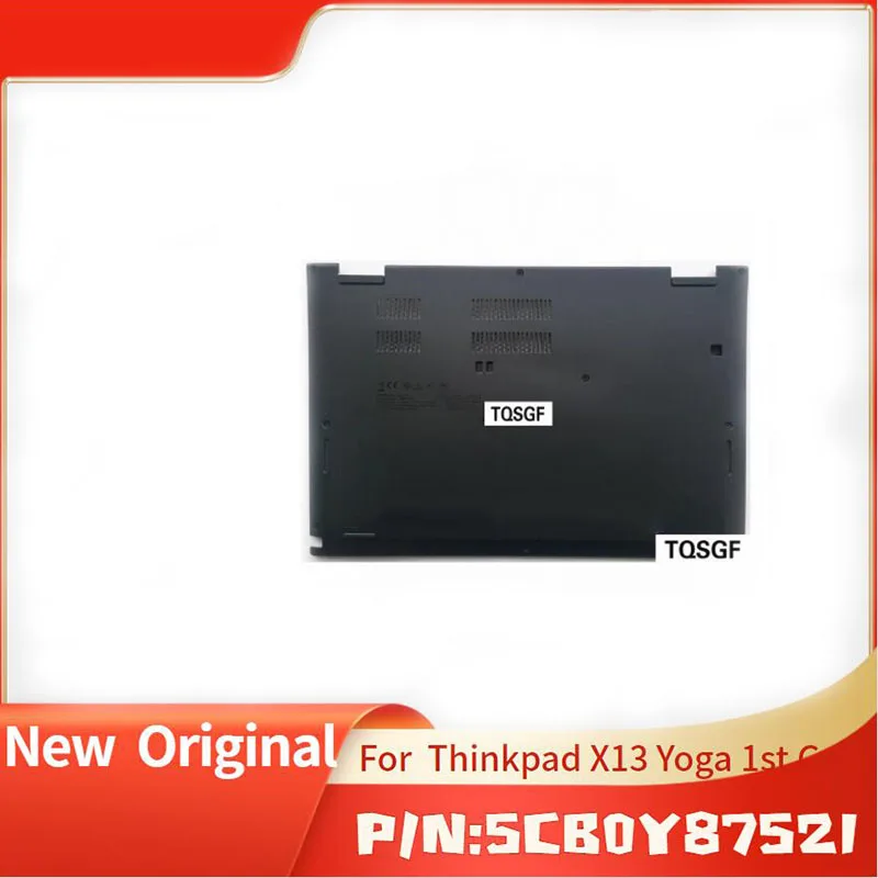 

5CB0Y87521 Black Laptop Brand New Original Bottom Base Cover For Lenovo Thinkpad X13 Yoga 1st Gen