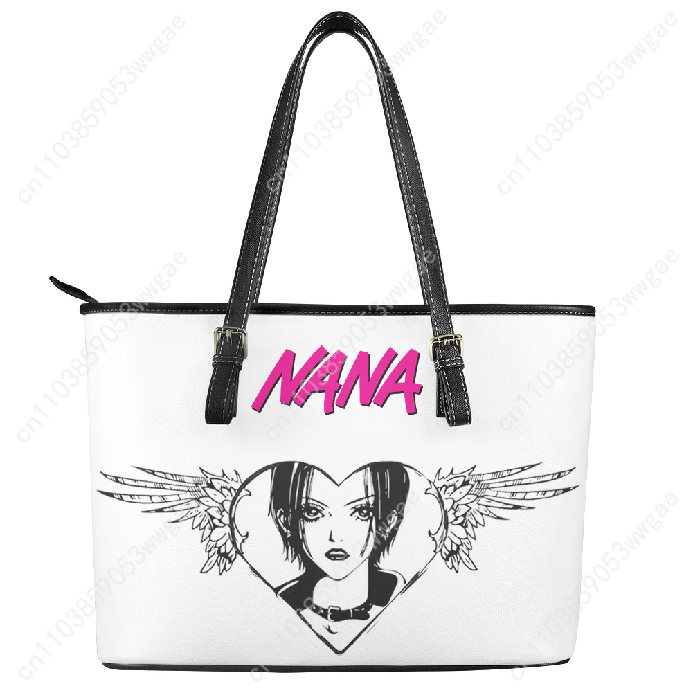 NANA Handbag Womens Mens Vintage Personalized Tote Bag Shoulder Bag Business Leather Purse Travel Fashion Customized Bag Gift