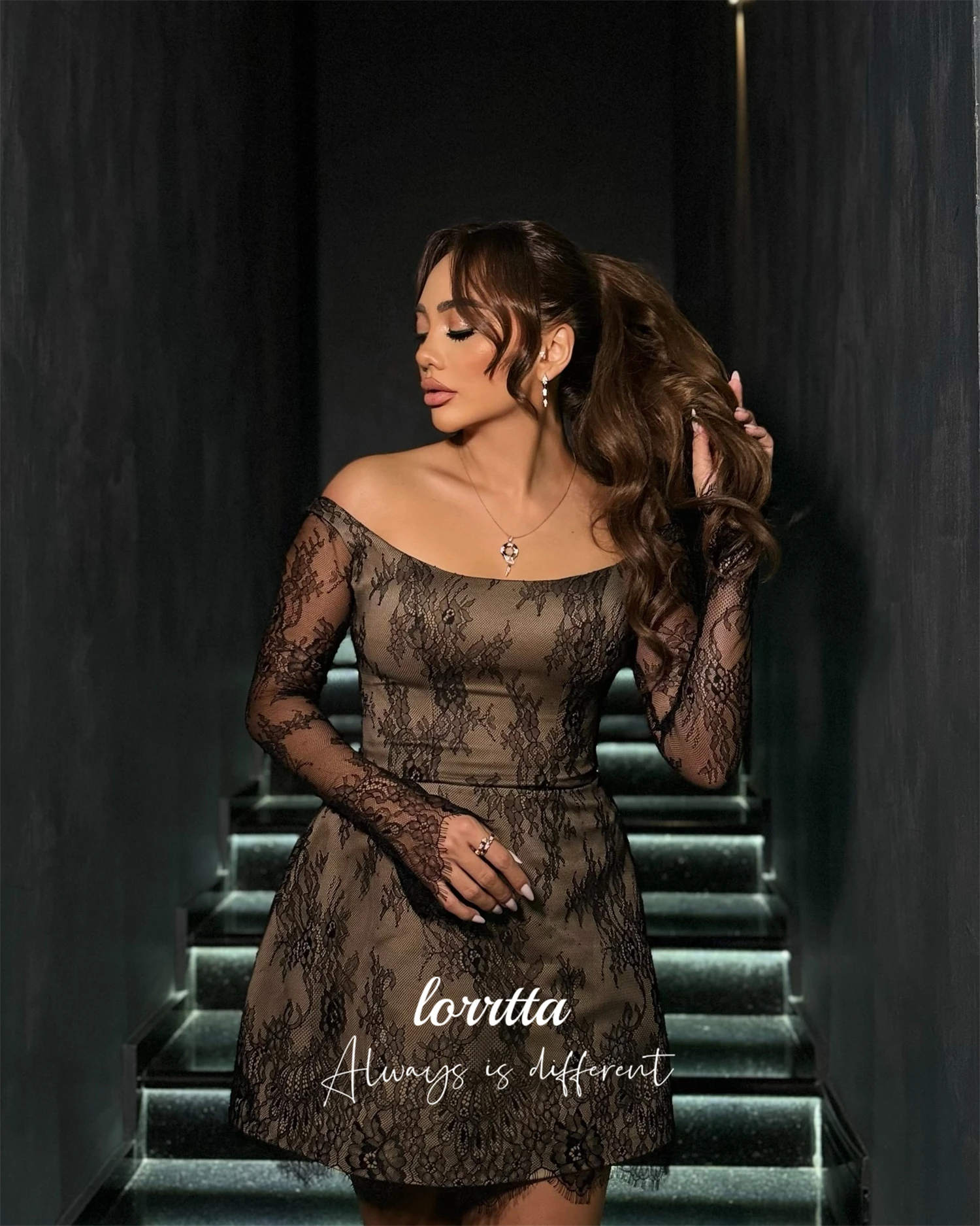 فستان كوكتيل مخصص من Loretta فساتين Sharon السعيدة فساتين حفلات أنيقة للسيدات 2025 مناسبة خاصة فستان عيد الميلاد #2