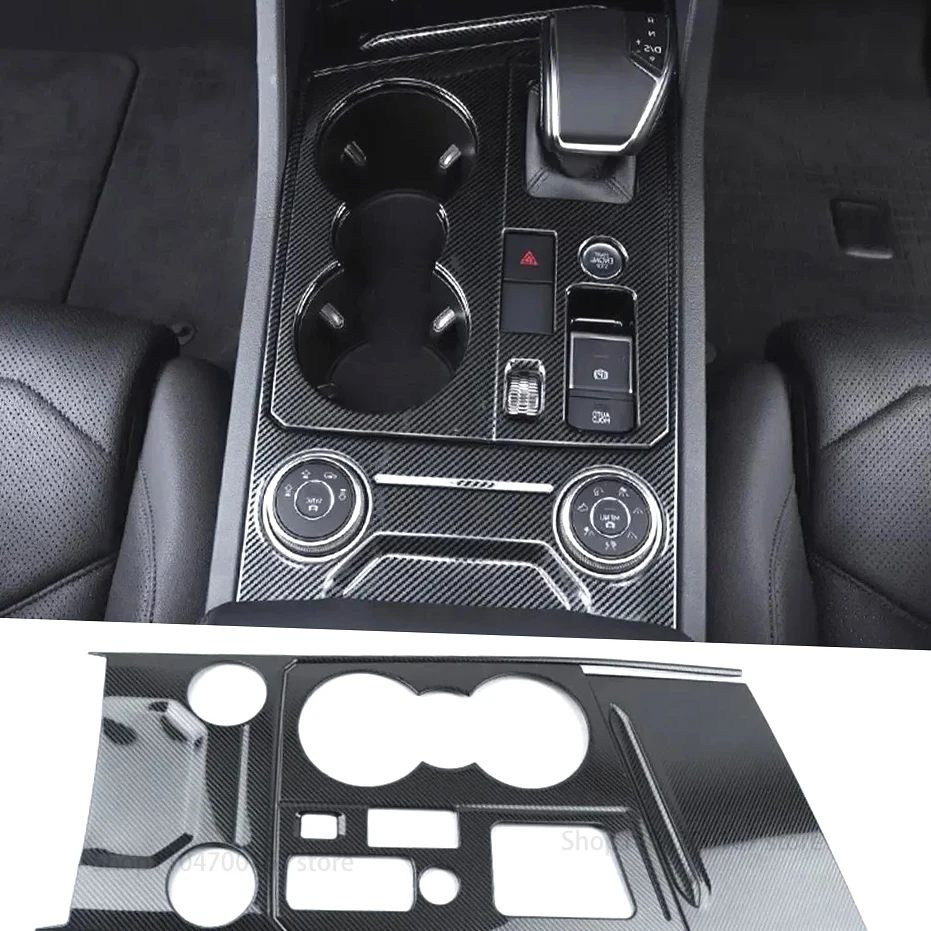 

New! For Volkswagen Touareg shift center control panel protection pad 2019 2024 interior modification accessories