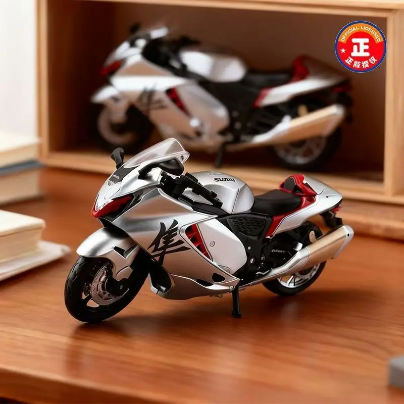 

1/18 GSX1000 CBR1000RR R1 Hayabusa Alloy Motorcycle Model Collection Genuine Authorization Motorbike Toy Miniature