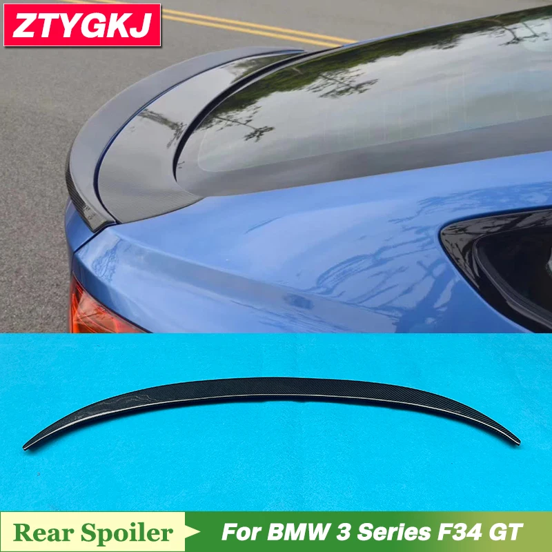 

3D Style Carbon Fiber Material Trunk Wing Rear Spoiler For BMW 3 Series F34 GT Tuning 2013-2020