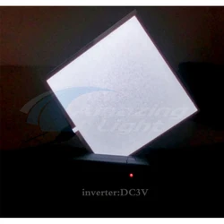 Super Brightness 10x10cm Electroluminescent (EL) Panel EL Backlight Panel El Lighting Panel With Inverter