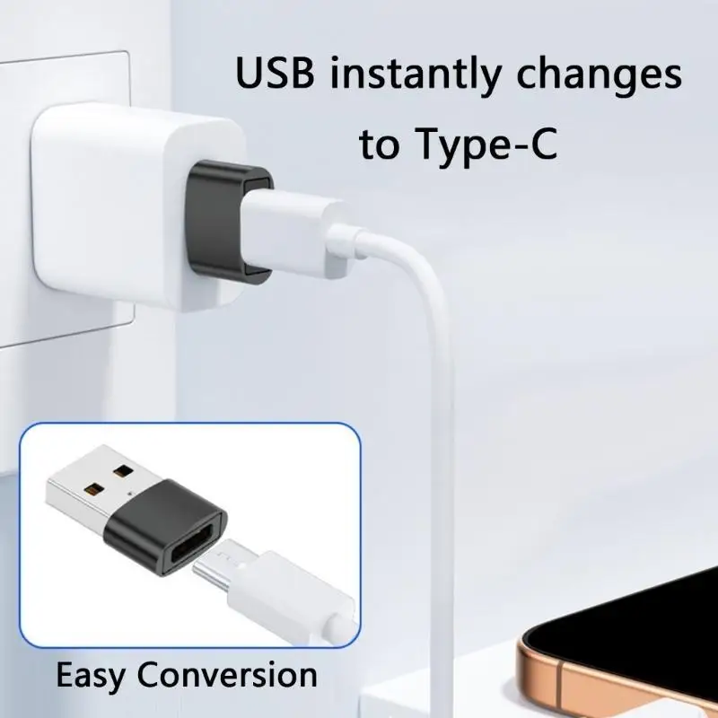 6A USB to 타입 C OTG 어댑터 USB USB-C 남성 to 마이크로 USB 타입-C 여성 변환기 맥북 삼성 S20 USBC OTG 커넥터
