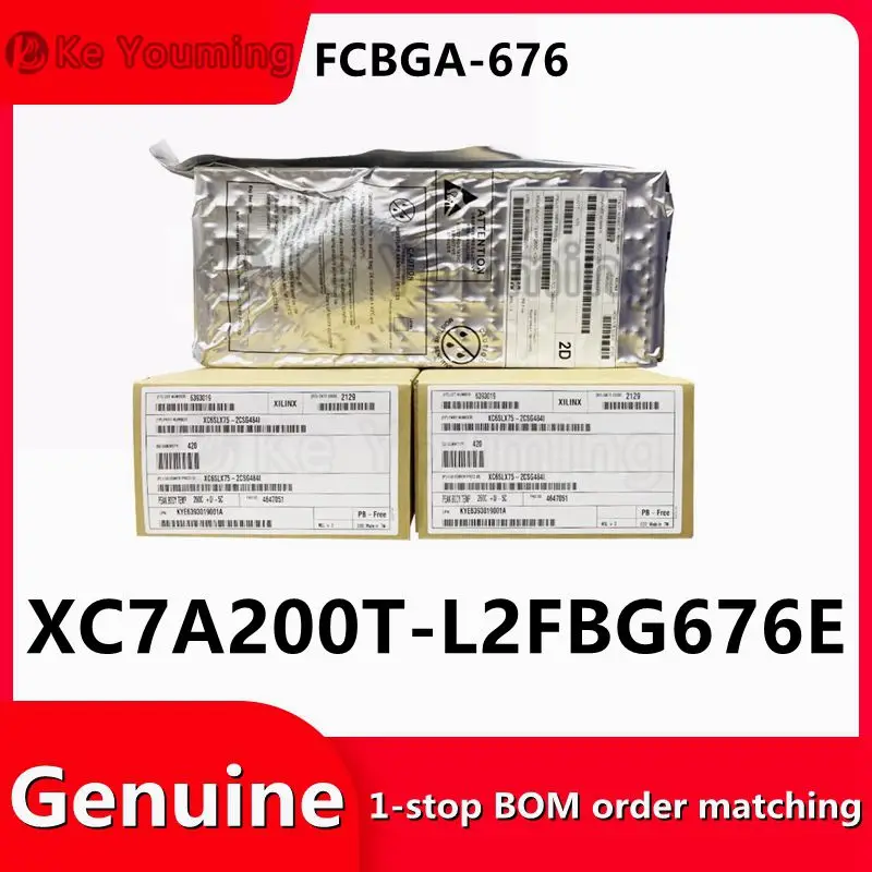 

XC7A200T-L2FBG676E FCBGA-676 Integrated Circuit, IC Embedded System-on-Chip (SoC), 1Pc