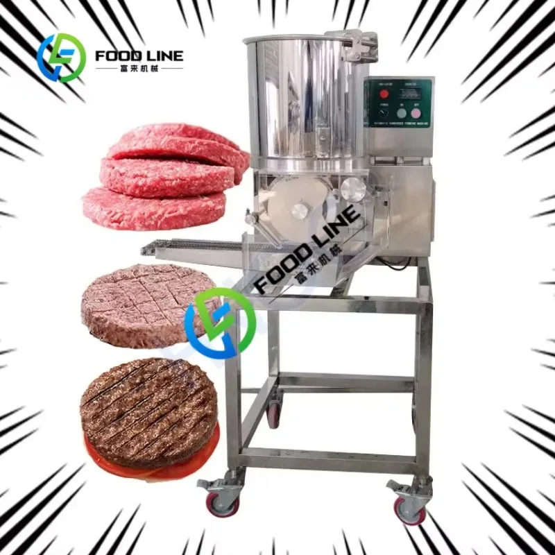 customized nugget‑production unit meatball‑shaper motor‑driven forming machine for mini beef patty food‑retail plant