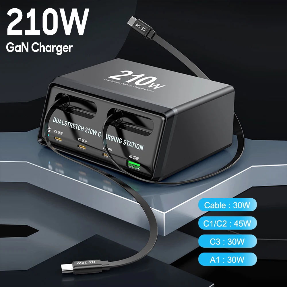 210W Gan Charger Pd… - image