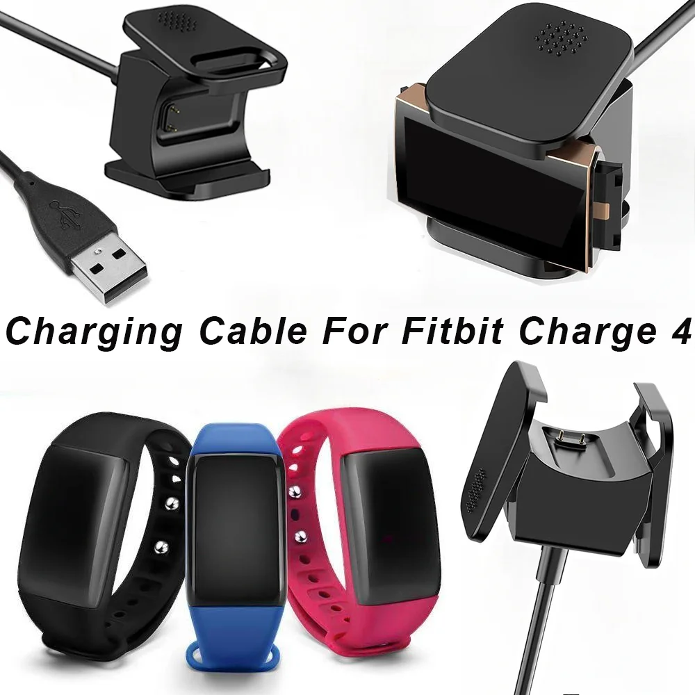 Charger for Fitbit Charge 4 Smart Watch Replacemnet Charging Cable 3.3ft