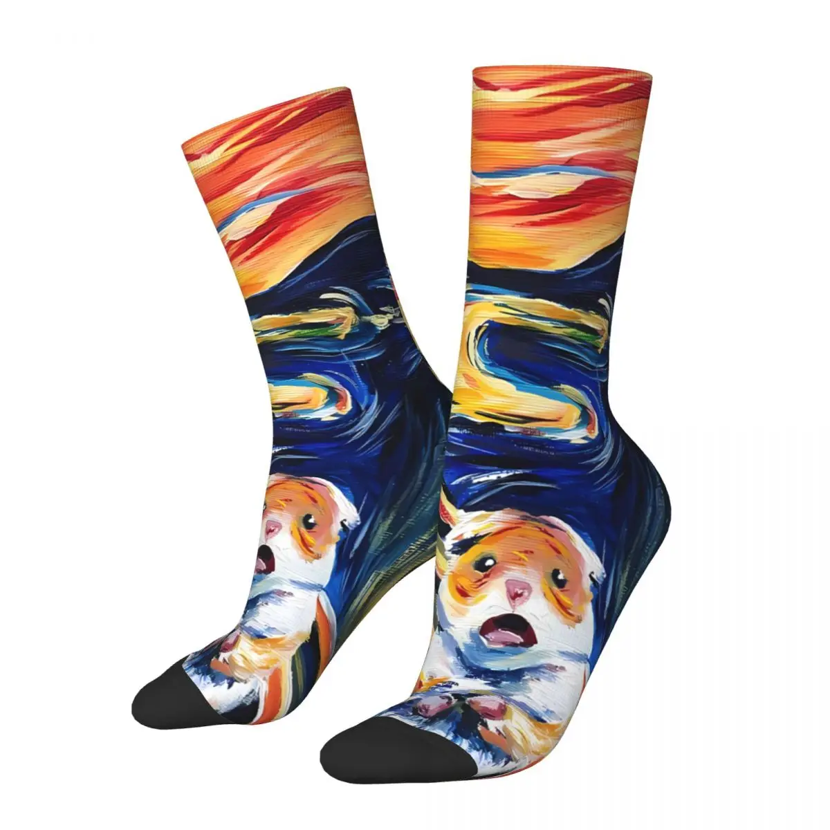 The Screaming Hamster Socks Male Mens Women Summer Stockings Hip Hop