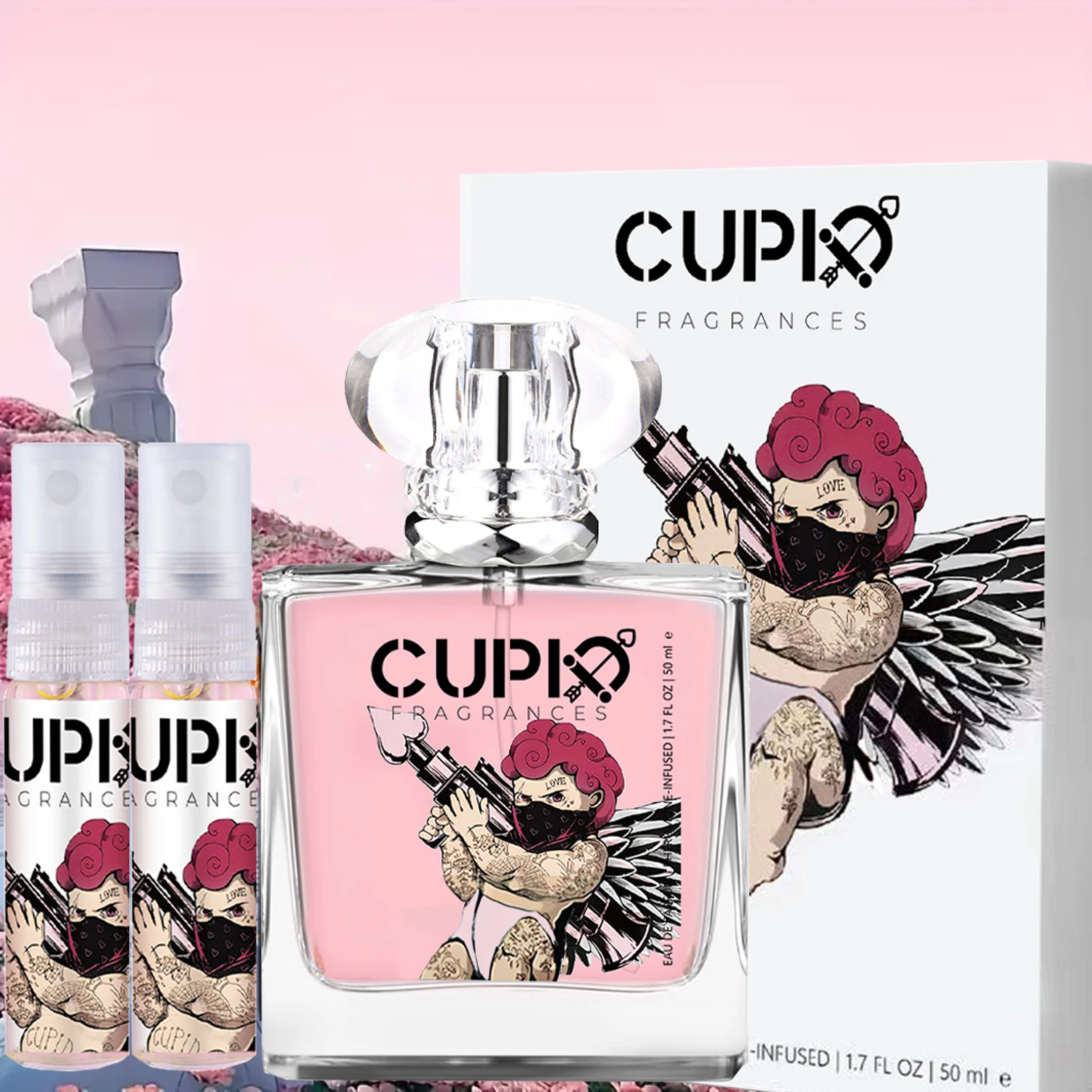 بخاخ عطر كيوبيد ريد للرجال، 1.7 أونصة، 50 مل