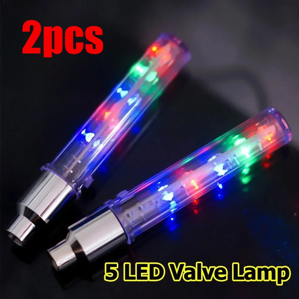 

2 шт. велосипедный 5 светодиодный фонарь для колес, ветровой огненный задний фонарь для колес, крышка, неоновый свет, вспышка, велосипедный клапан, аксессуары для велосипеда