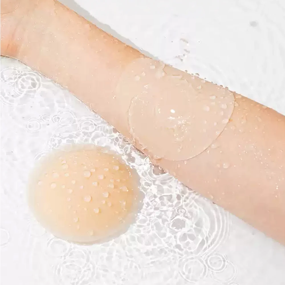 رقع صدر نسائية صيفية رفيعة غير مرئية من السيليكون مصممة خصيصًا لفساتين الزفاف لمنع عيوب خزانة الملابس #3