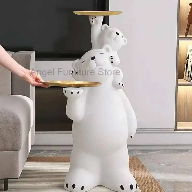 

Balcony Designer Coffee Tables Nordic Kids Luxury Entrance Side Tables European Aesthetic Arredamento Living Room Decorations
