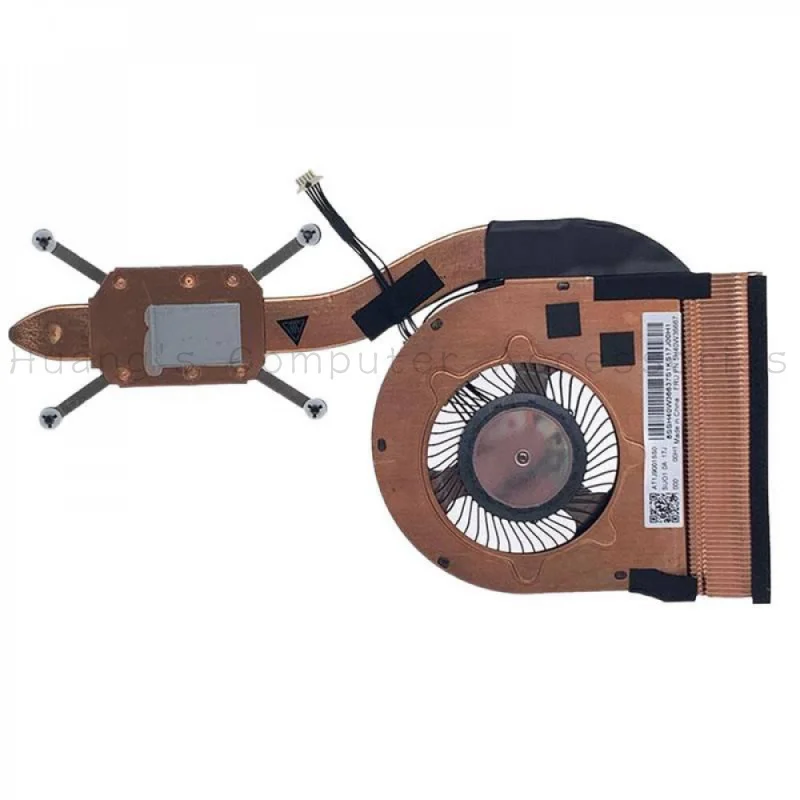 SS+CPU Cooling Heatsink Fan Assembly PN 5H40W36667 For Lenovo ThinkPad X390 X395 X13 Gen1 Laptop