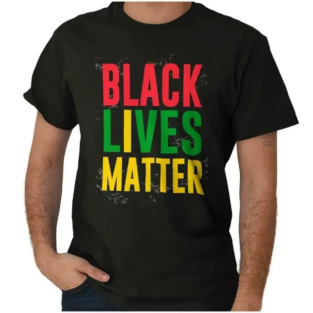 Black Lives Matter Power Political Protest Womens or Mens Crewneck T Shirt Tee