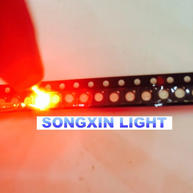 200pcs 3528 RGB POWER TOP 1210 3528 SMD SMT PLCC-2 LED Red Green Blue New  light-emitting diodes RGB