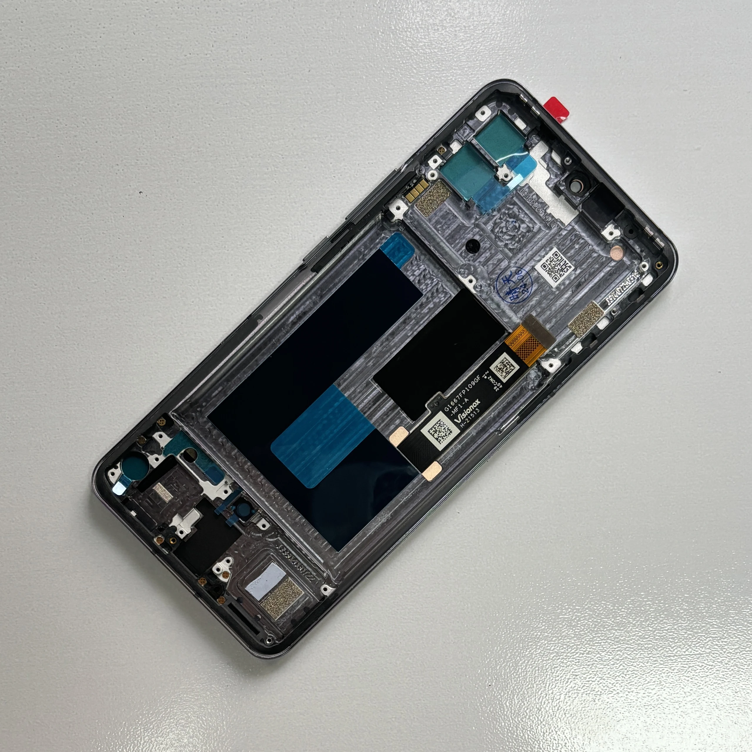 6.67'' ORIGINAL AMOLED A2022 For ZTE Axon 30 Pro 5G LCD Display Axon30Pro With frame Touch Screen Digitizer Assembly Repair image 4