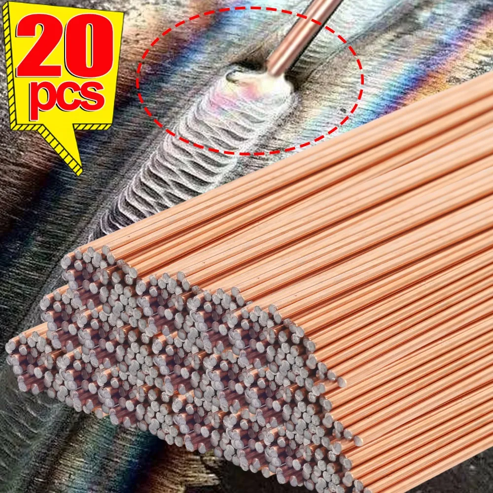 

1.6mm Copper-coated Welding Rods Universal Carbon Steel Electric Weld Stick Practical Low Melting Point Coated Electrodes Solder