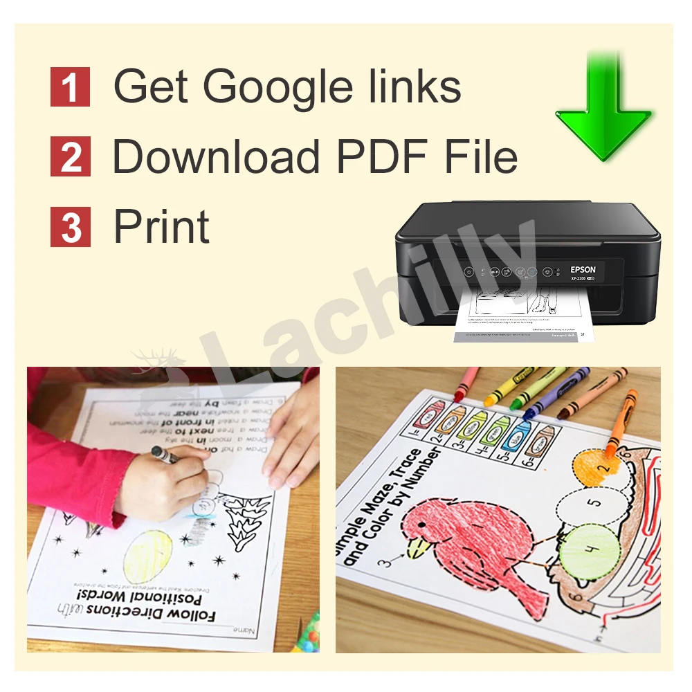 Children Geography Practice: Grade 1 in English kids learning Geographic knowledge workbook practice file