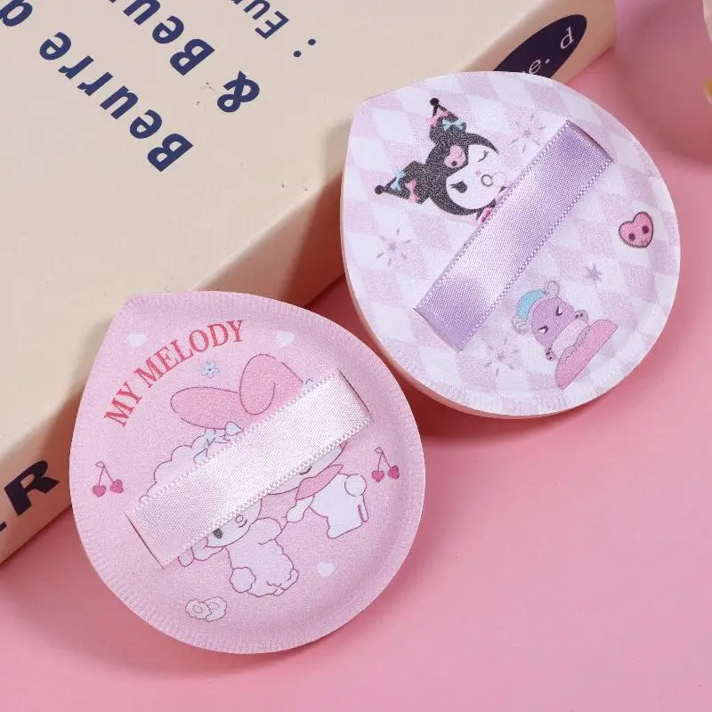 

Sanrio Hello Kitty Kuromi Dog с корицей, большая кишеньковая пудра для сладкой ваты, воздушная подушка, пудра для макияжа, долговечная пудра с антипригарным покрытием