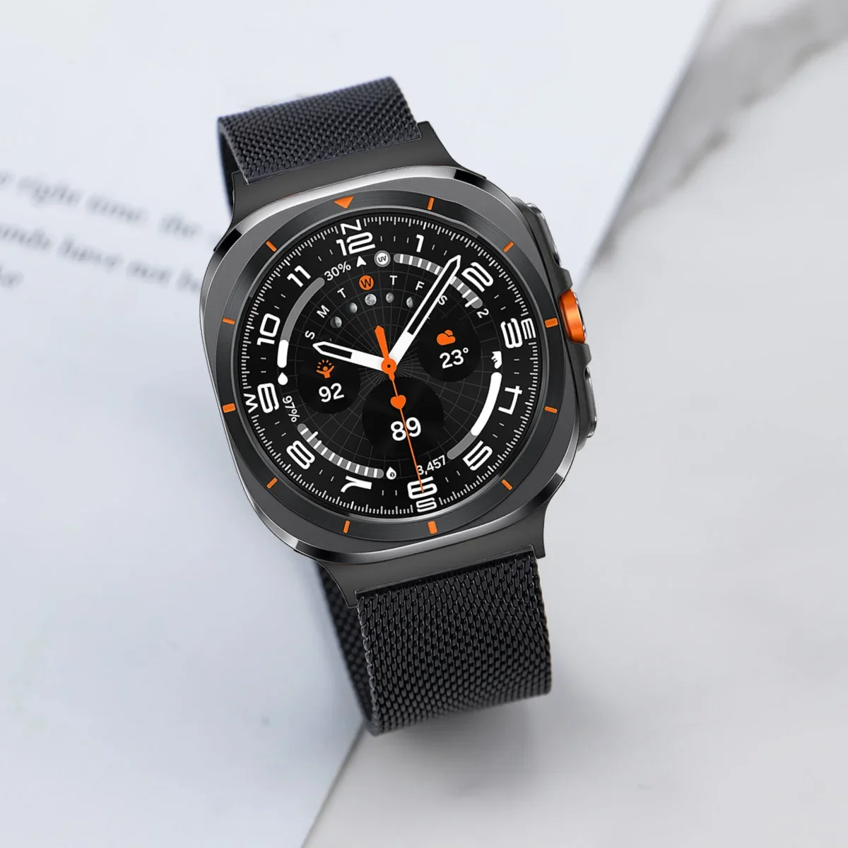 Metall-Mesh-Armband für Samsung Galaxy Watch 8 Classic 46 mm 8 40/44 mm Edelstahlarmband für Galaxy Ultra 2025 47 mm Armband – Detail 7