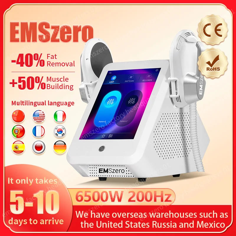 

EMSzero RF EMS Sculpt аппарат для моделирования мышц тела Массажер для стимуляции ягодиц жира салон EMSzero здоровый магазин красоты Hi-emt