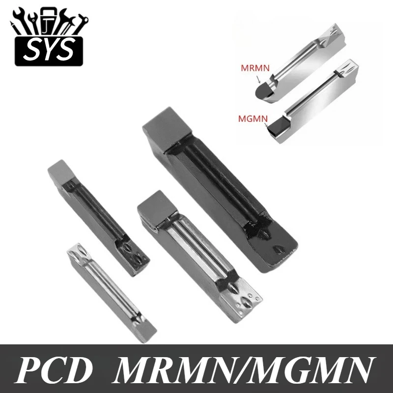 

MRMN150 MGMN200 MRMN300 PCD MRMN/MGMN Алмазный токарный станок с ЧПУ Вставки для обработки канавок Карбид вольфрама Сменные расточные инструменты Токарное лезвие