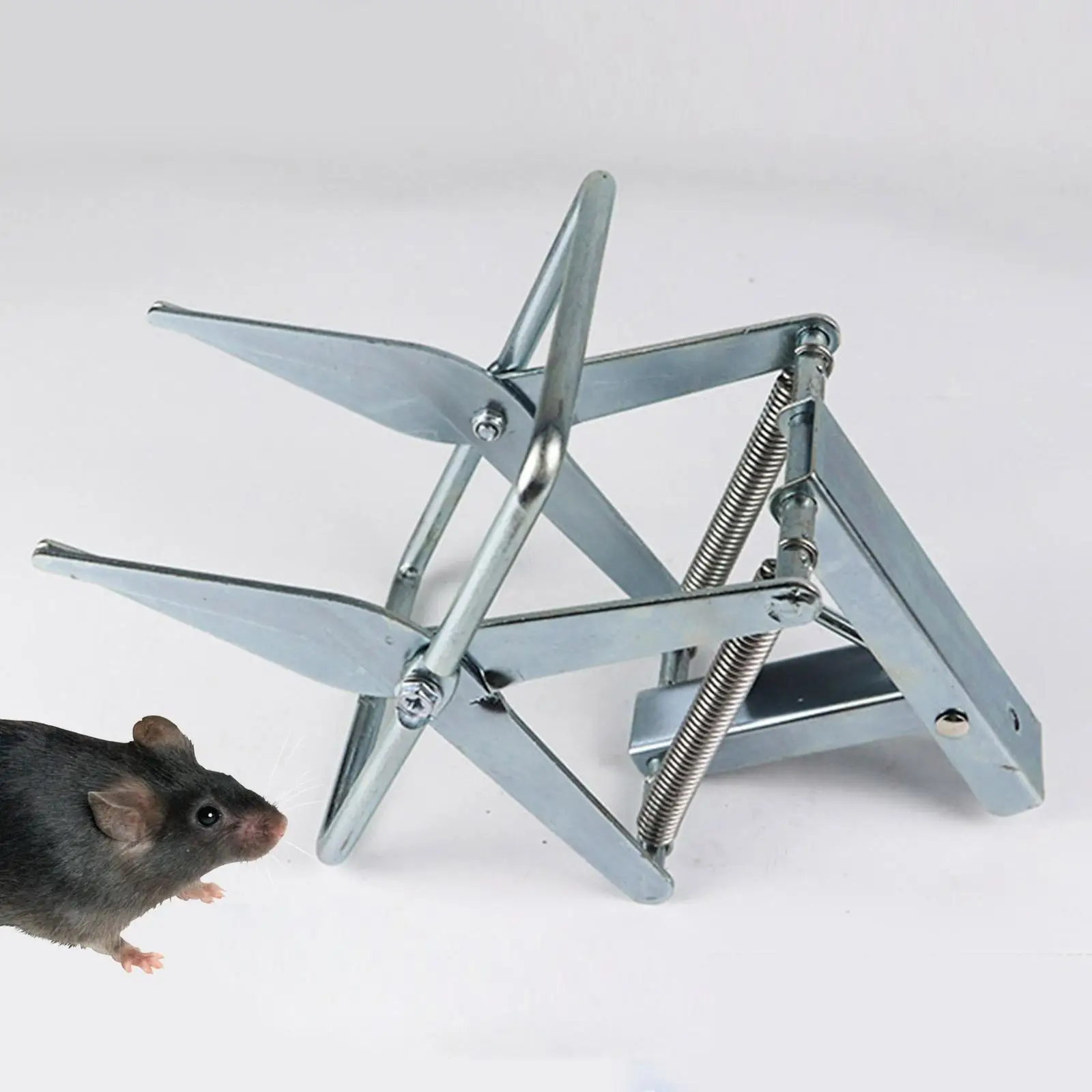 

Killer Reusable Ground Traps Easyset Metal Catcher Eliminate
