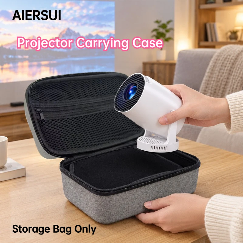Projector Portable Case Protective Box For HY300, HY300Pro, HY320Mini Projector Bluetooth Speaker Protection Handle Storage Bag