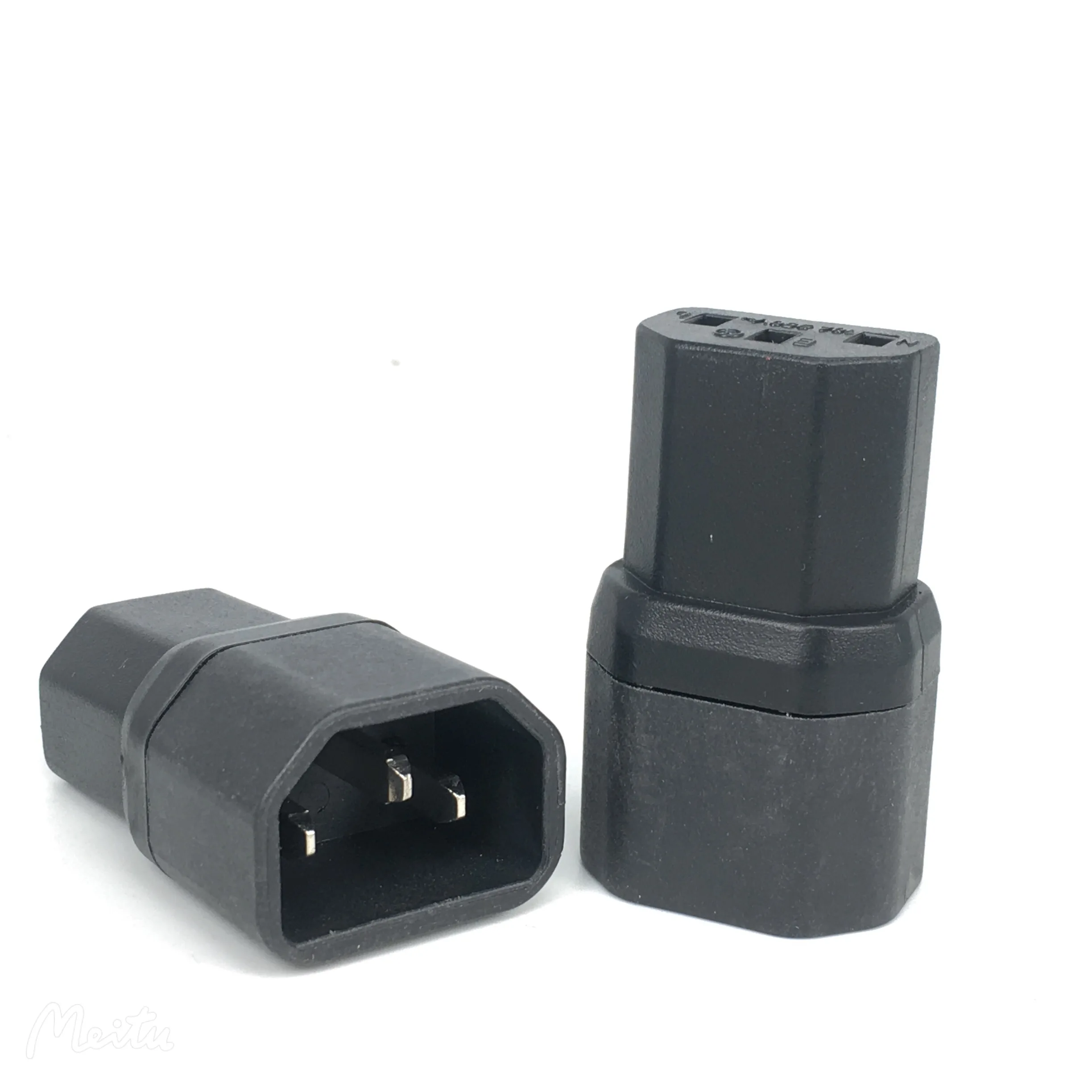 Universal IEC320 C13 C14 to C5 C6 C7 C8 C19 C20 C21 Convert Connector UPS PDU Male to Female EU US power plug adapter Socket