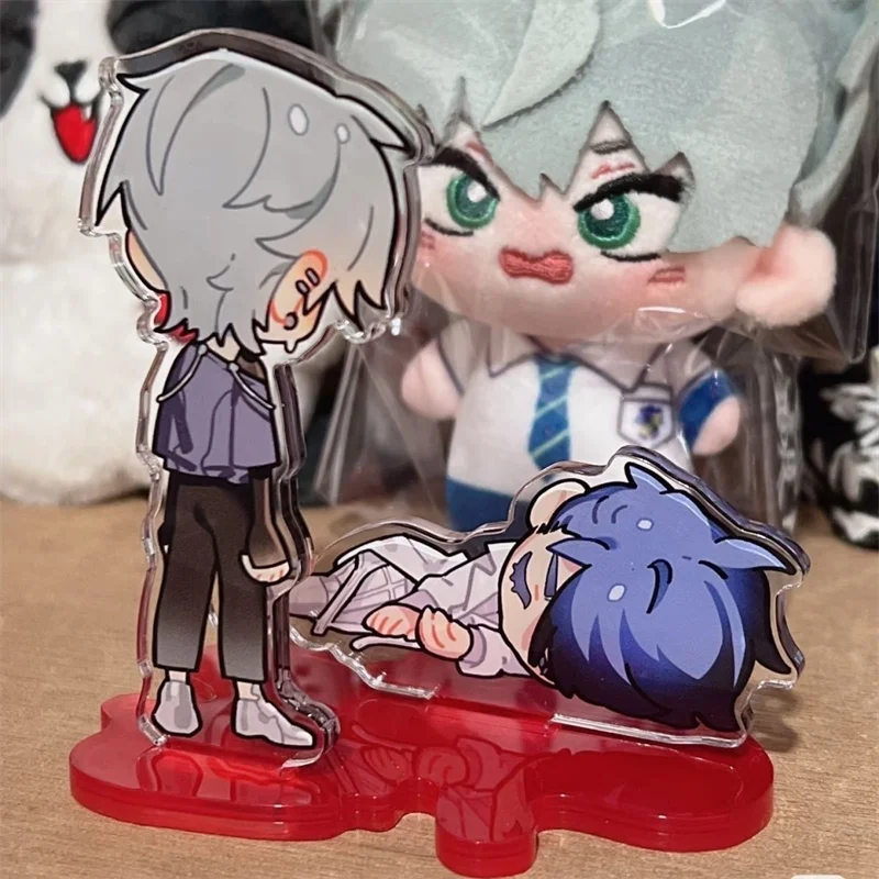 Anime ALIEN STAGE Till Ivan Cosplay Stand Model Plate Figure Acrylic Figurine Desktop Ornament Accessories Cute Props