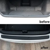 4pcs Carbon Fibre Threshold Protection for bmw f20 e36 nissan qashqai j11 audi a6 c6 peugeot 3008 508 vw polo toyota corolla