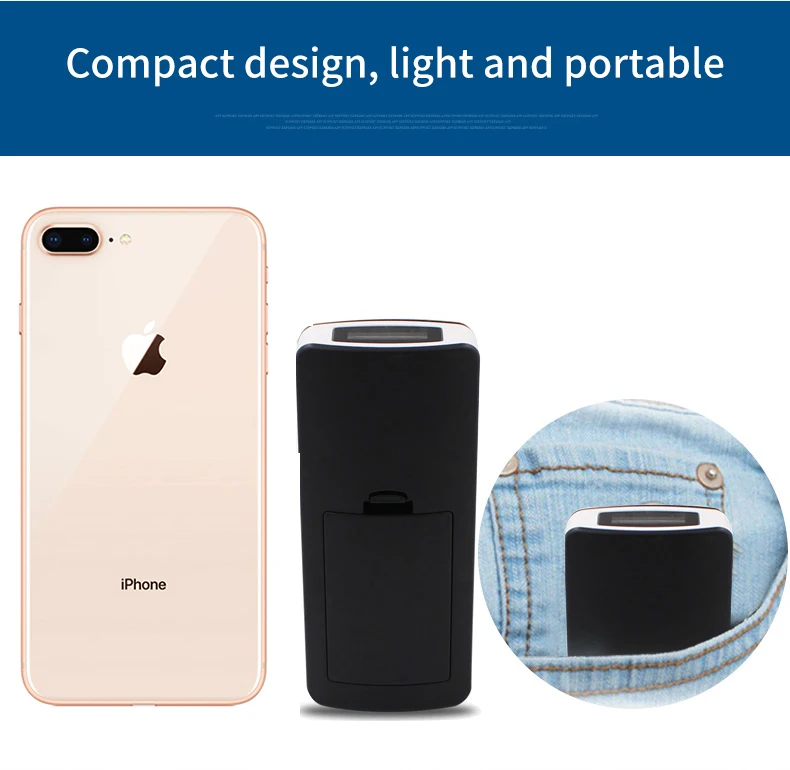 Offline Inventory 2D Wireless Blue-tooth Barcode Scanner for Logistics Express